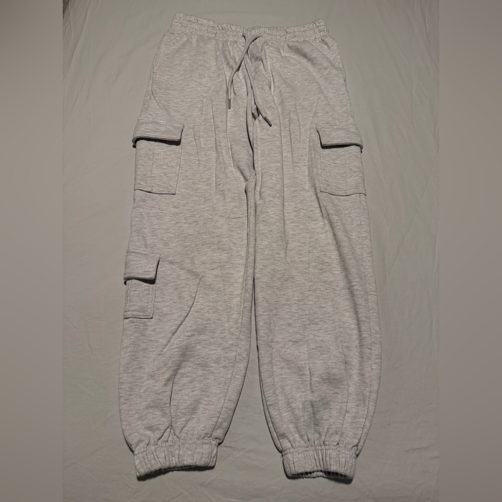 Garage Light Gray Cargo Sweatpants